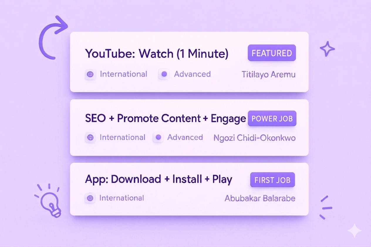 Worker Micro Jobs UI